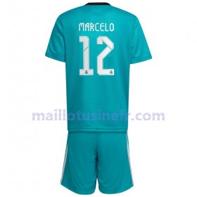 Maillot de Foot Real Madrid Marcelo 12 Troisième 2021-22